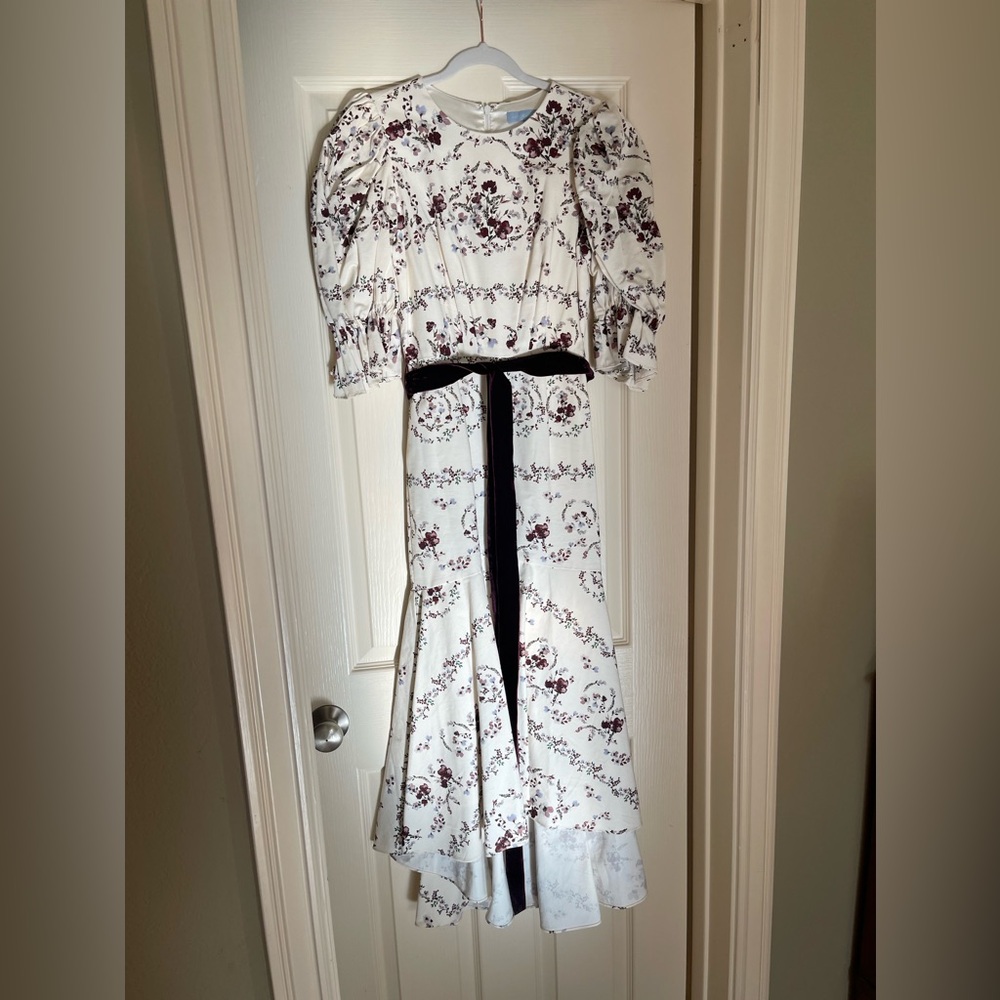 NWOT Dillards x Nicola Bathie Emilia Floral Print Dress Sz 4